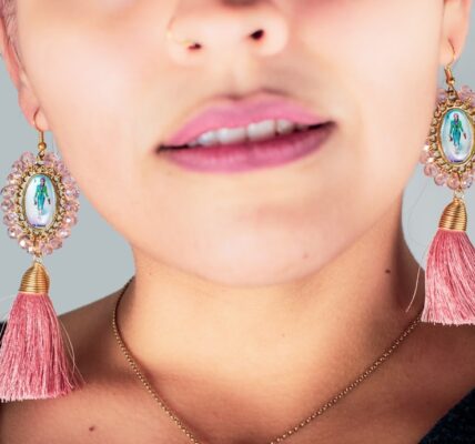 Photo Ruby earrings